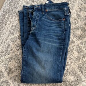 Madewell women's Straight Blue Jeans
